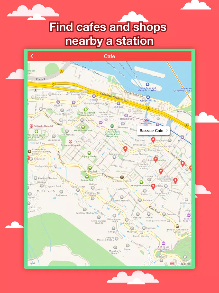 Hong Kong City Maps - Discover HKG with MTR,Guides iPad Screenshots