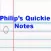 Quickie Notes