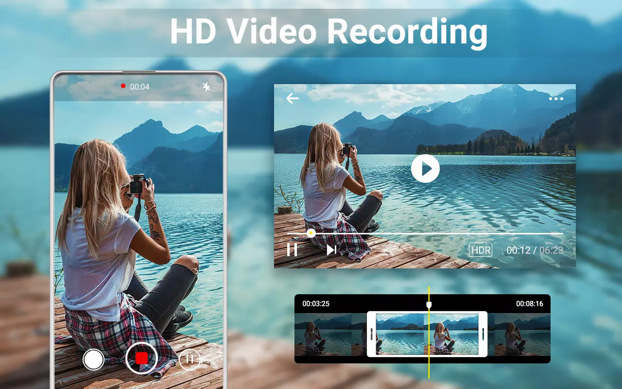 HD Camera for Android: 4K Cam Screenshots