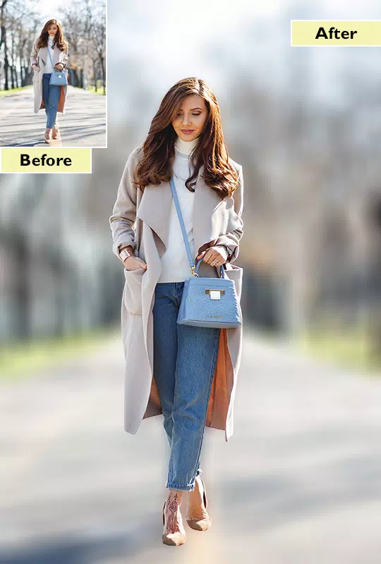 DSLR Camera : Auto Blur Effect Screenshots