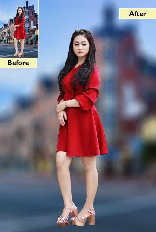DSLR Camera : Auto Blur Effect Screenshots