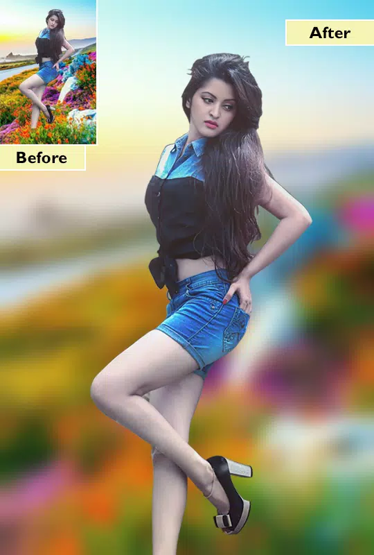 DSLR Camera : Auto Blur Effect Screenshots