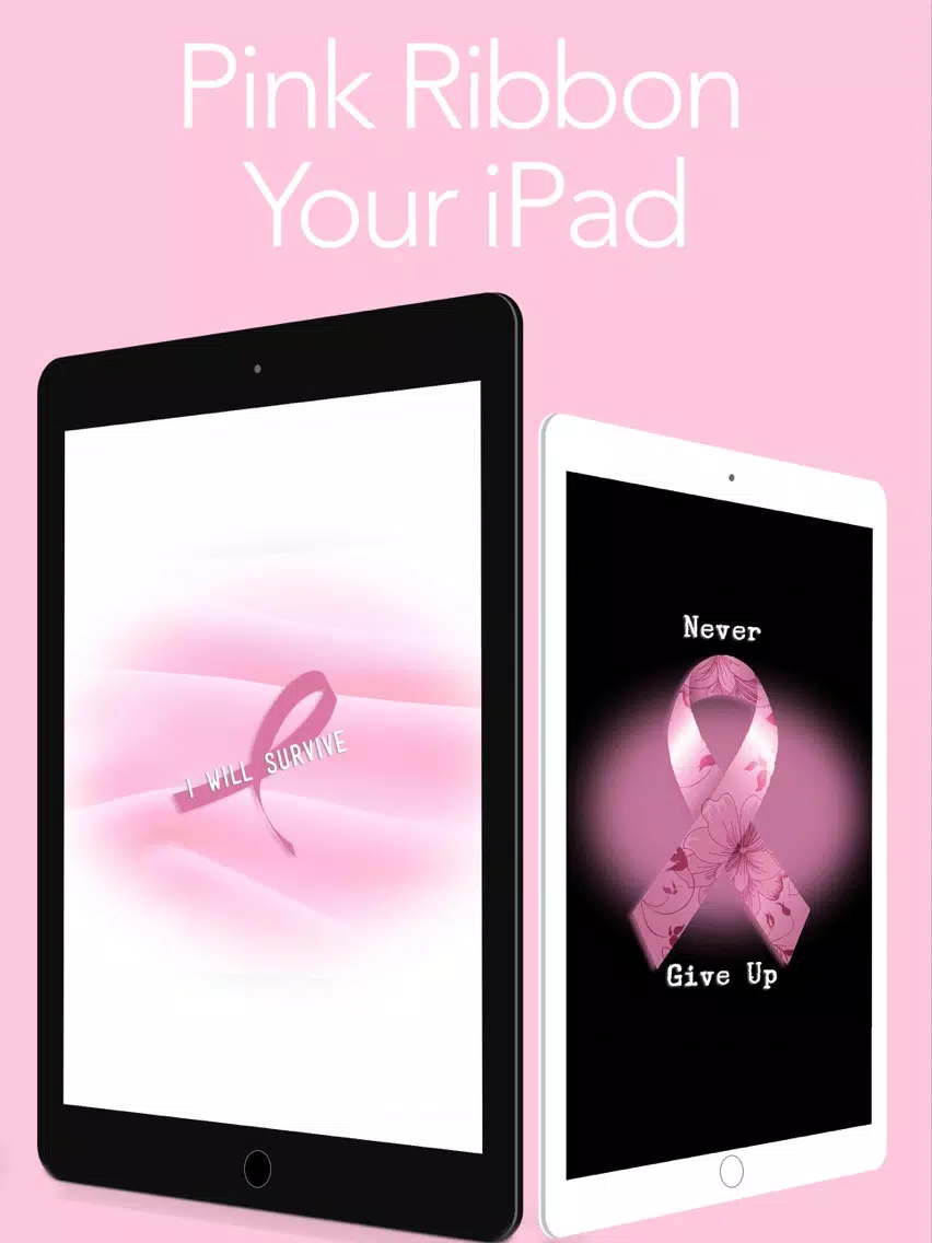 Pink Ribbon Wallpaper! iPad Screenshots