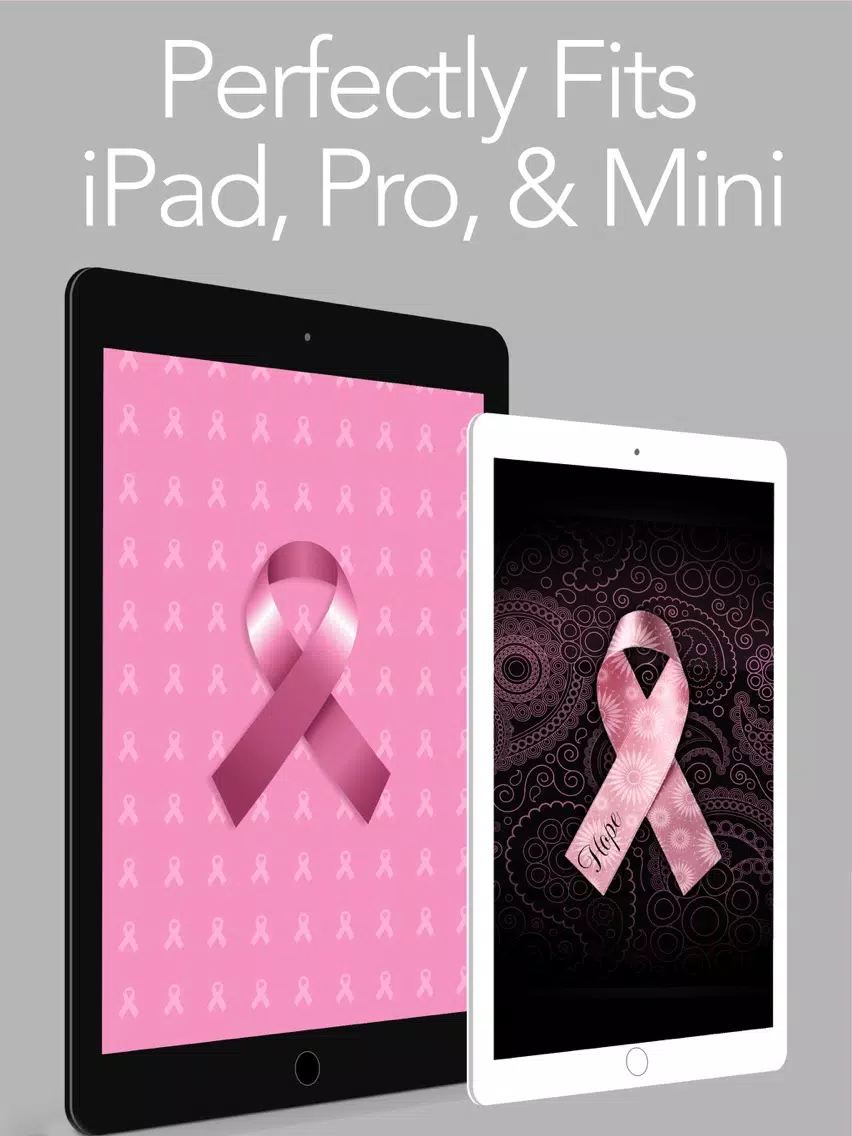 Pink Ribbon Wallpaper! iPad Screenshots