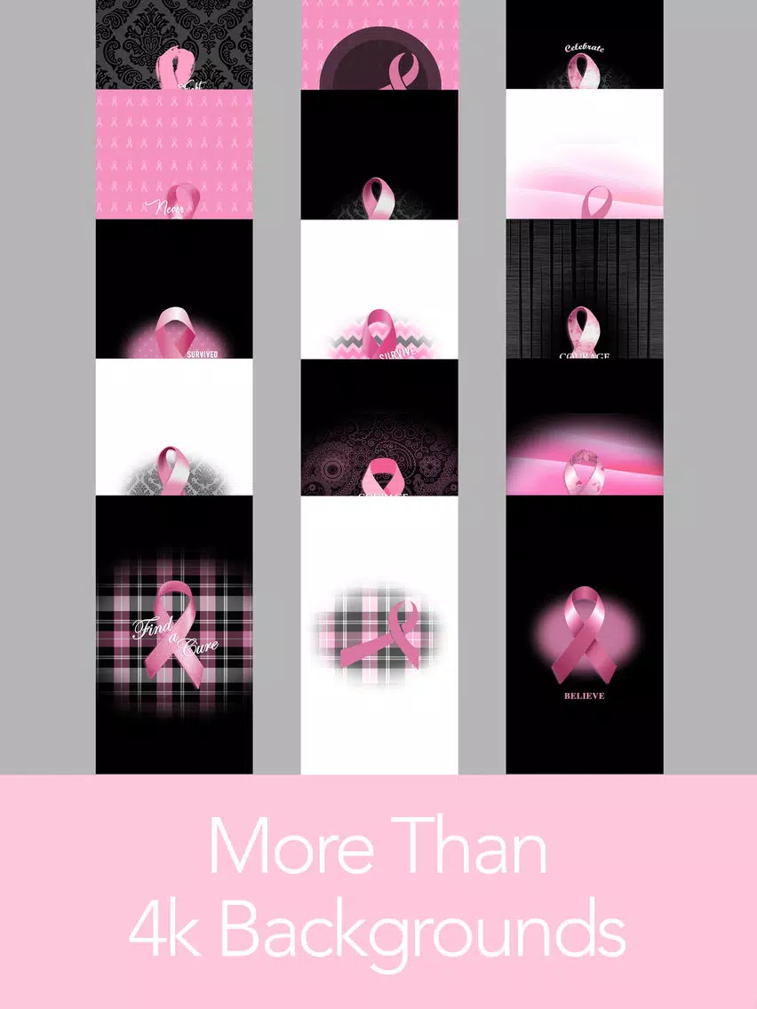 Pink Ribbon Wallpaper! iPad Screenshots