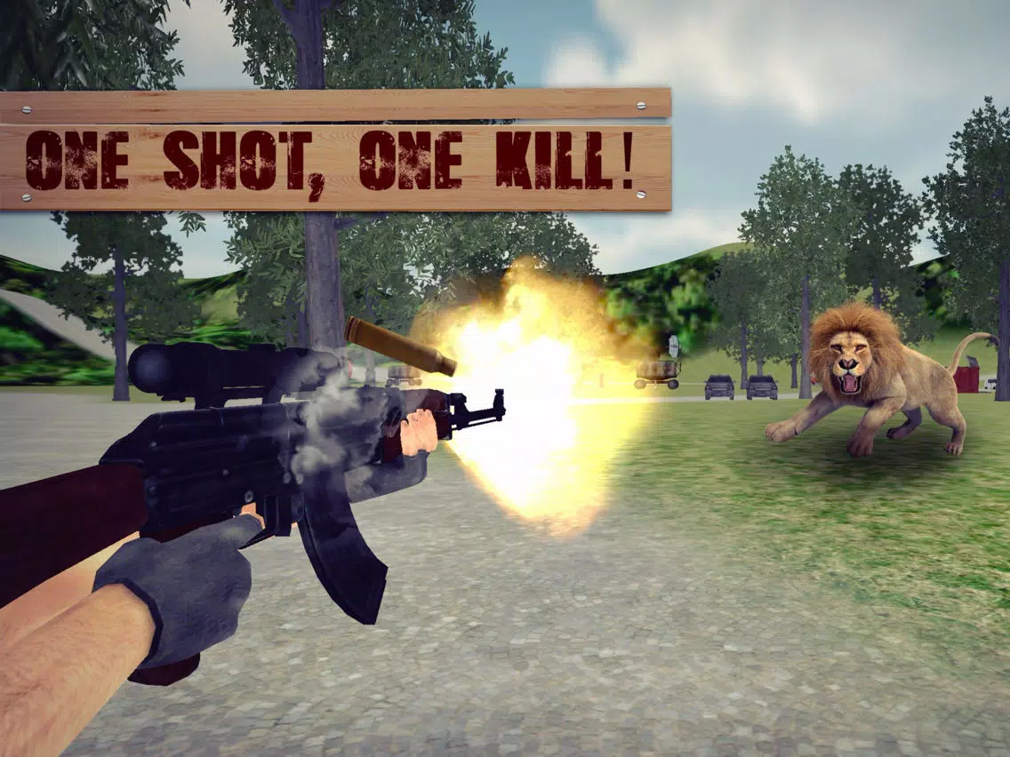 Tangkapan skrin Wildlife Hunter 2018: FPS iPad 