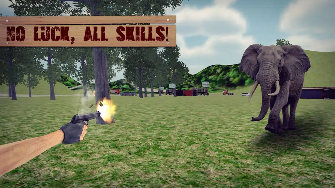 Tangkapan skrin Wildlife Hunter 2018: FPS