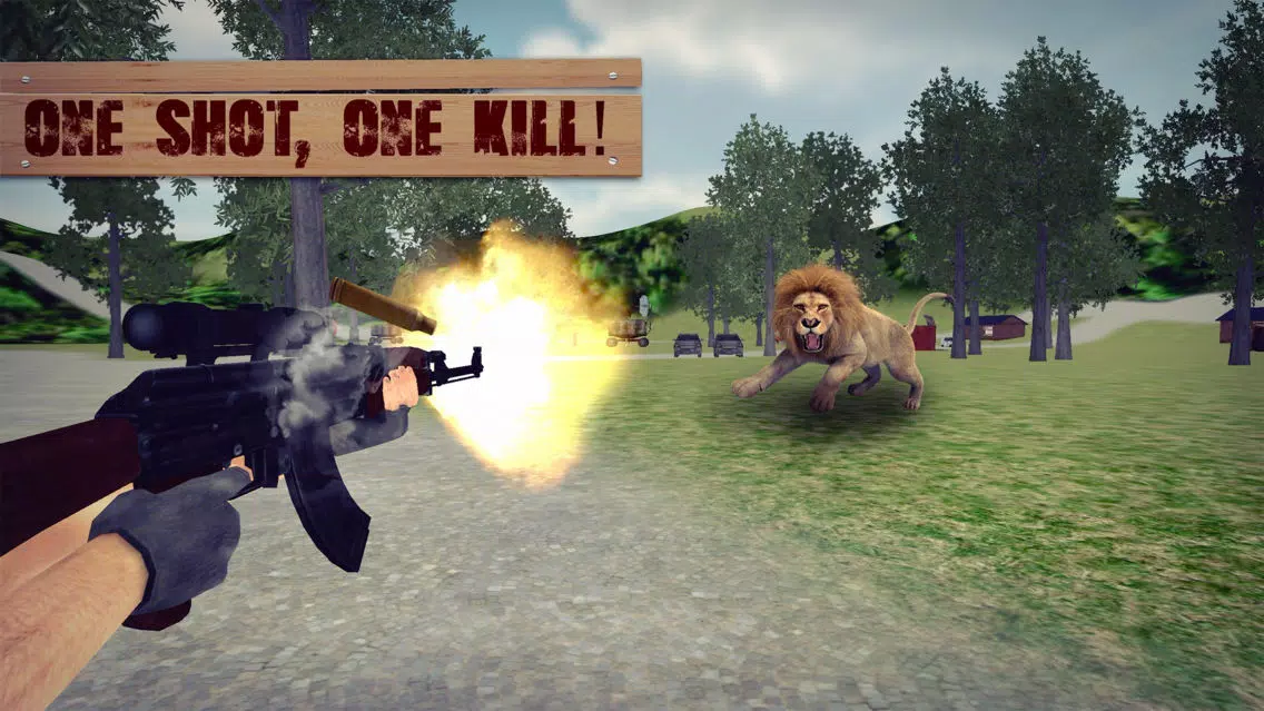 Tangkapan skrin Wildlife Hunter 2018: FPS