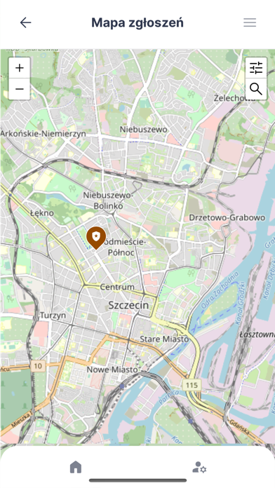 Tangkapan layar Alert Szczecin 3.0