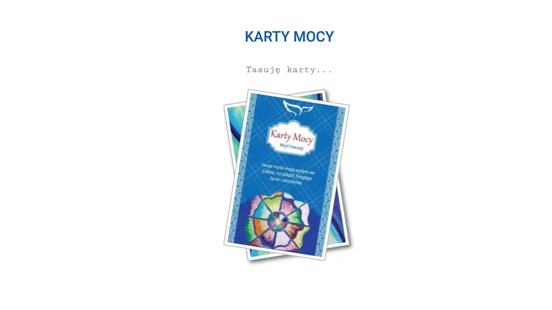 Karty Mocy - Myśli Inaczej! Screenshots