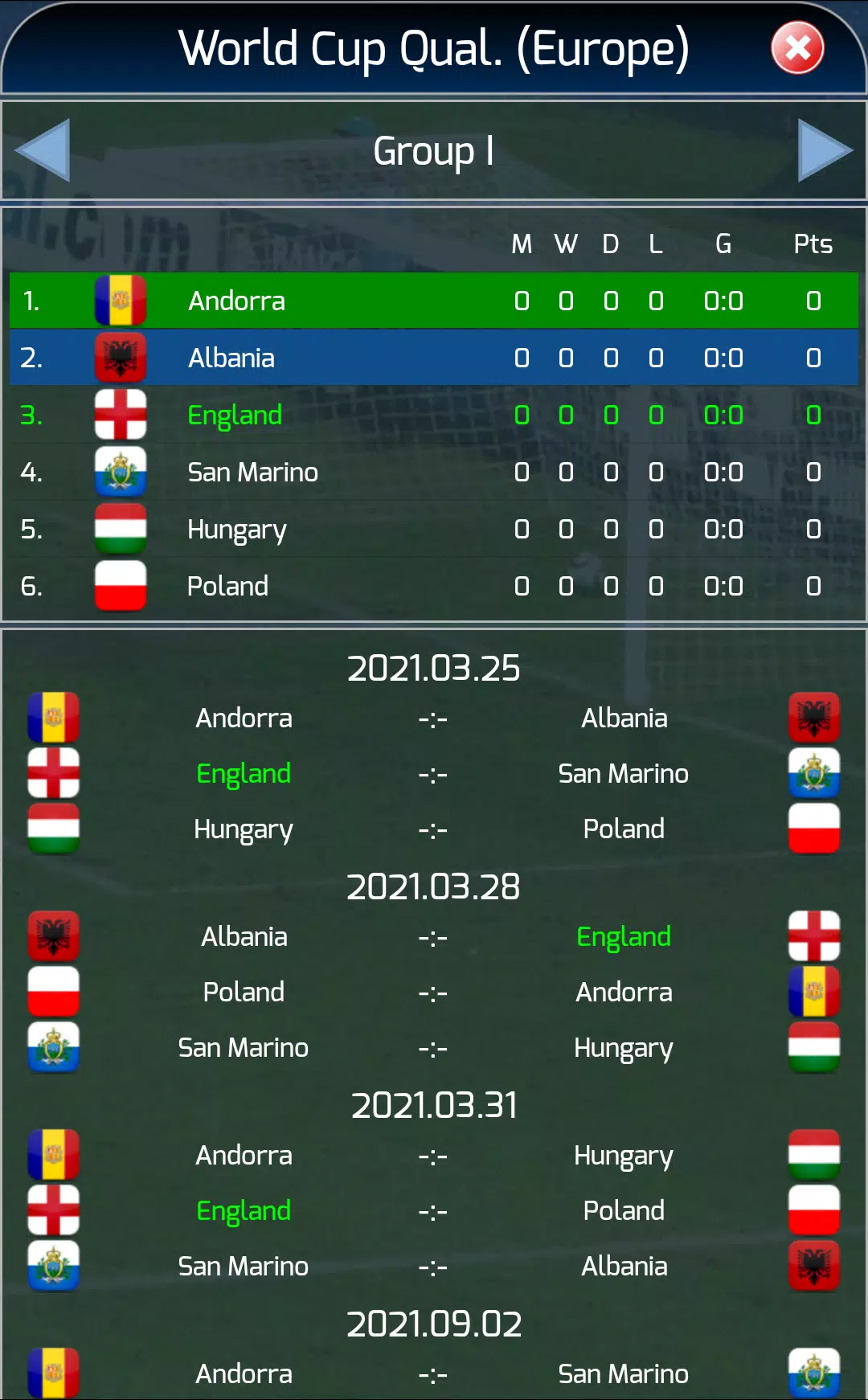 True Football National Manager Screenshots