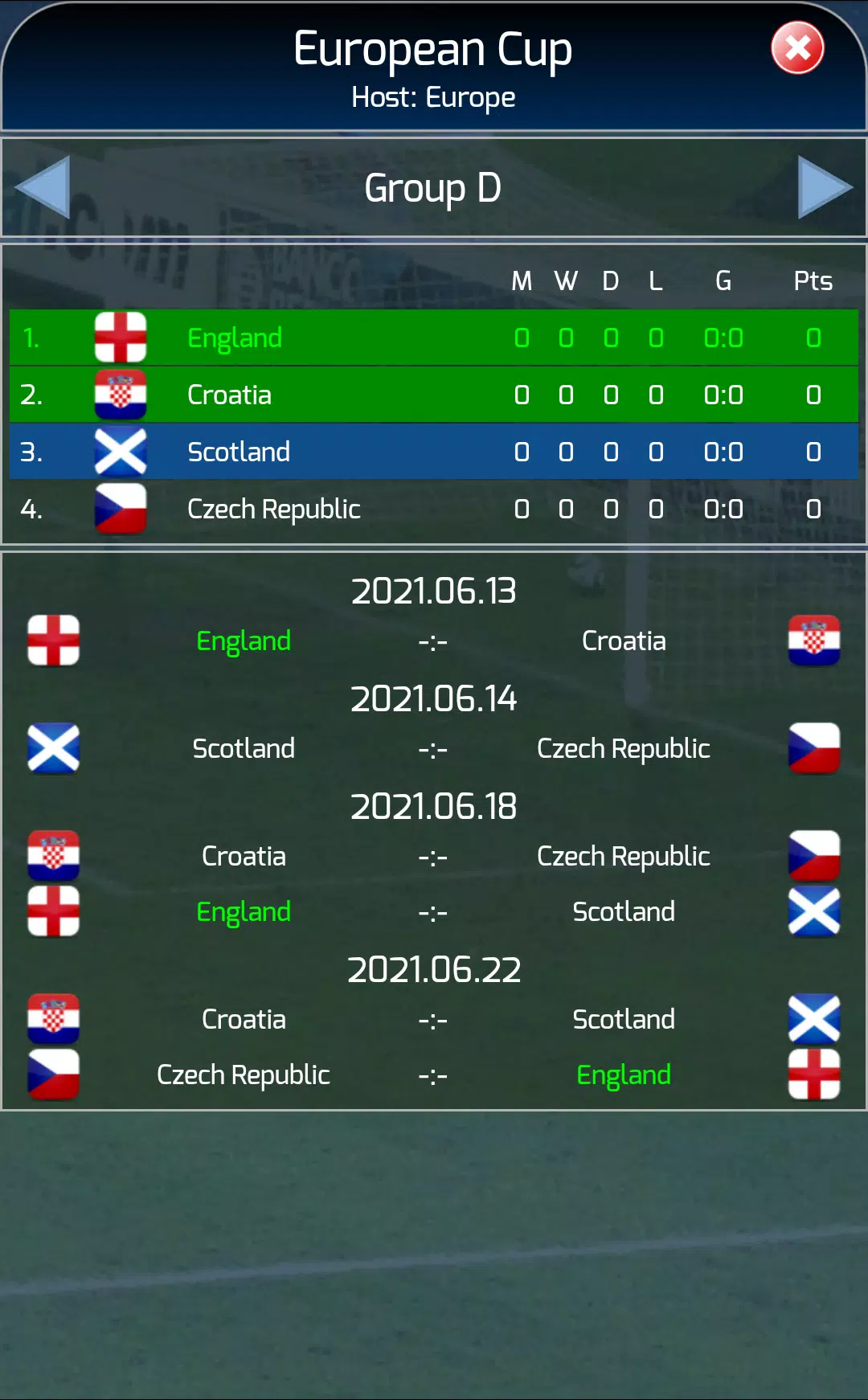 True Football National Manager Screenshots
