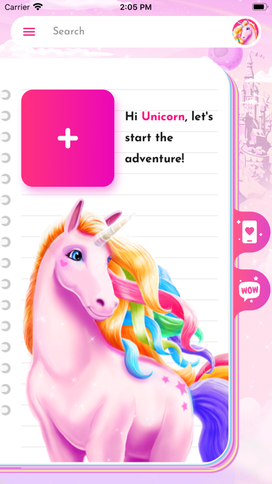 Unicorn Diary (with password) Screenshots