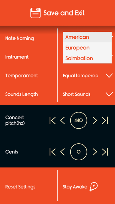 Double Bass Tuner Master Screenshots