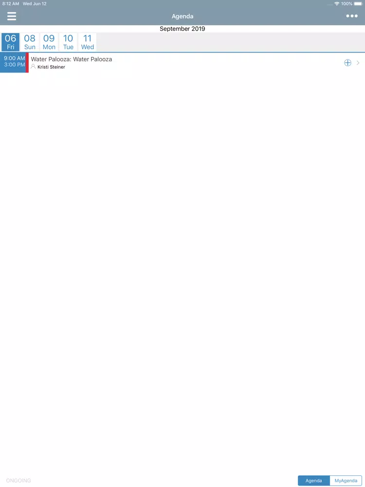 PNCWA2019 Annual Conference iPad スクリーンショット
