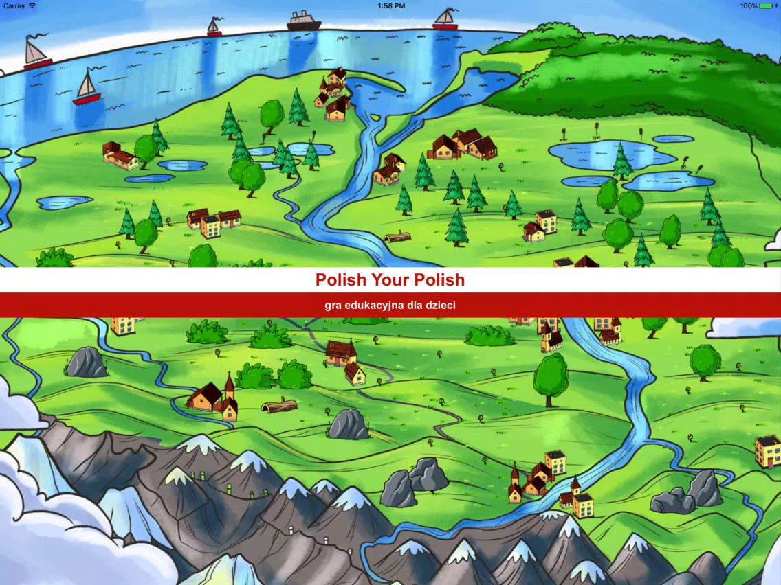 Polish Your Polish - gra edukacyjna dla dzieci iPad Screenshots