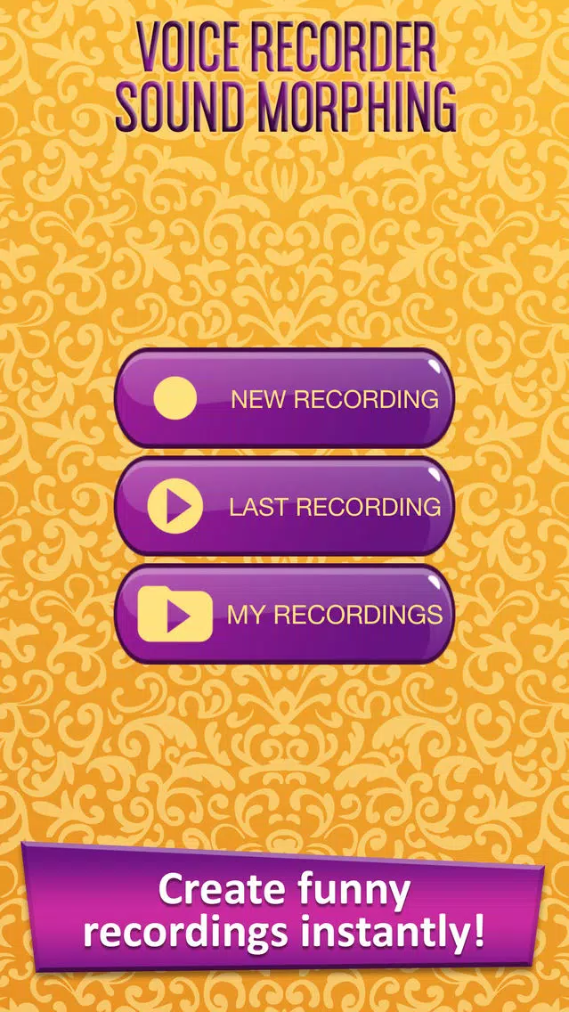 Voice Recorder Sound Morphing & Audio Effects - Transform your Speech with Vocal Changer Screenshots