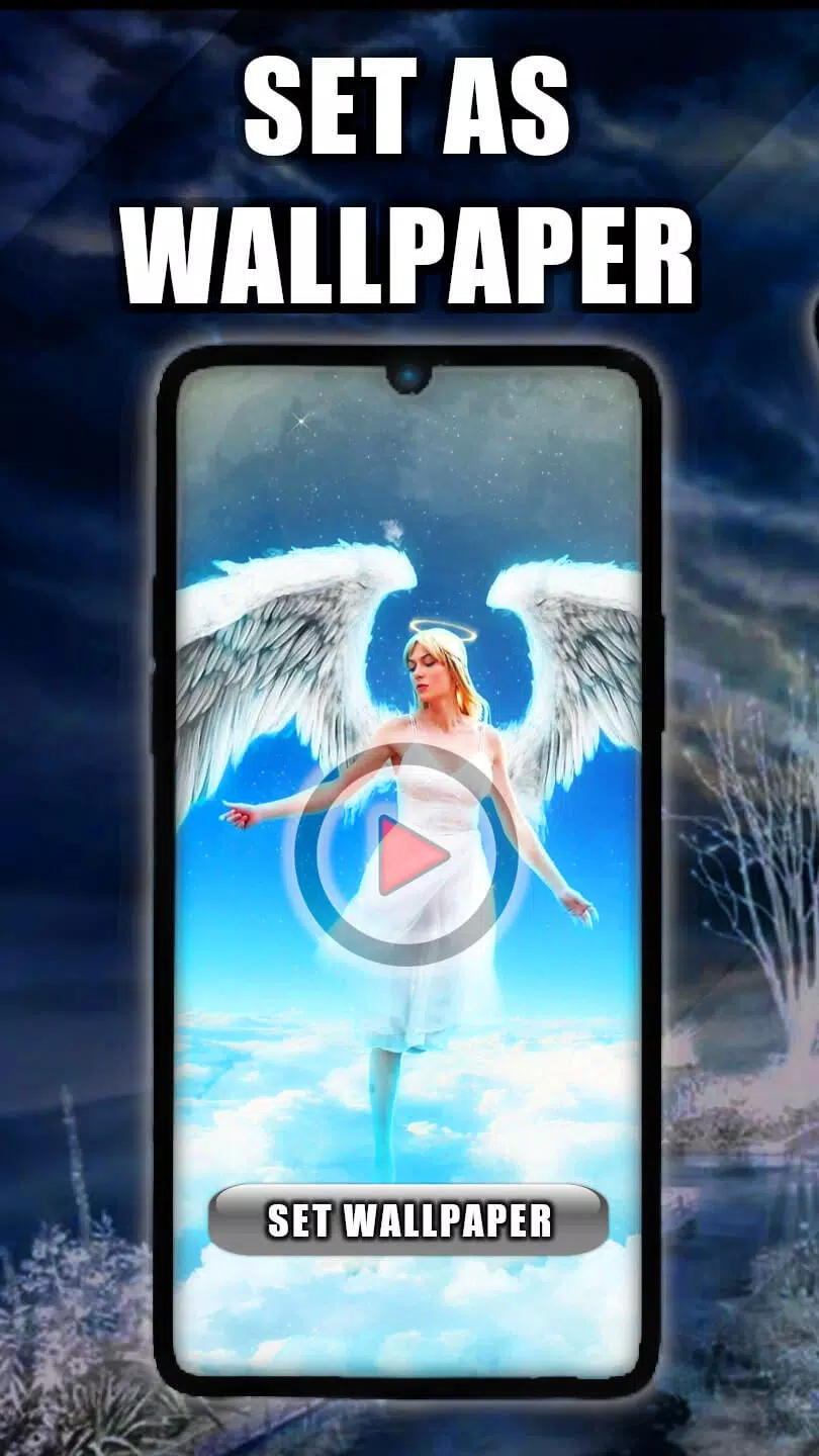Angel Live Wallpaper Screenshots