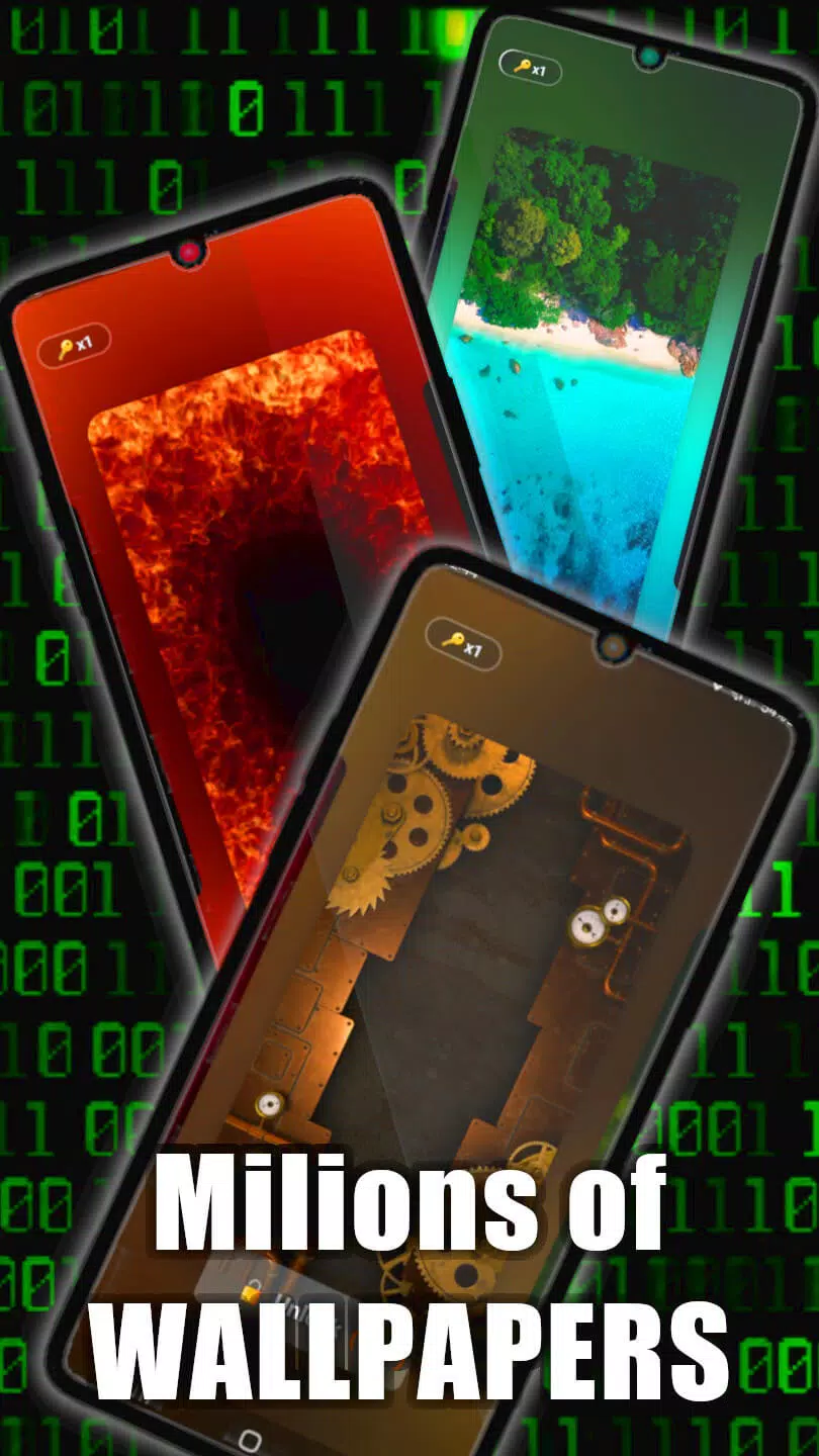 Hacker Live Wallpaper Screenshots