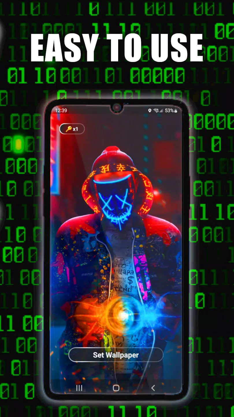 Hacker Live Wallpaper Screenshots