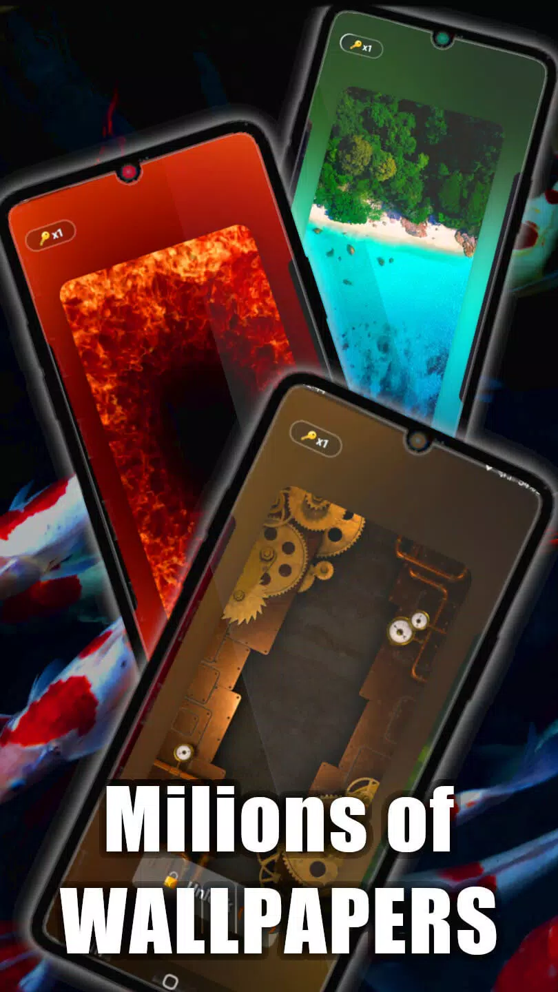 Koi Fish Live Wallpaper Screenshots
