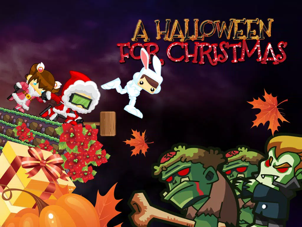 A Halloween for Christmas – Merry Xmas Snow Run iPad 應用截圖