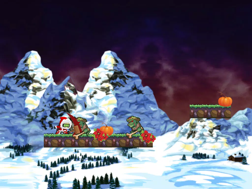 A Halloween for Christmas – Merry Xmas Snow Run iPad 應用截圖