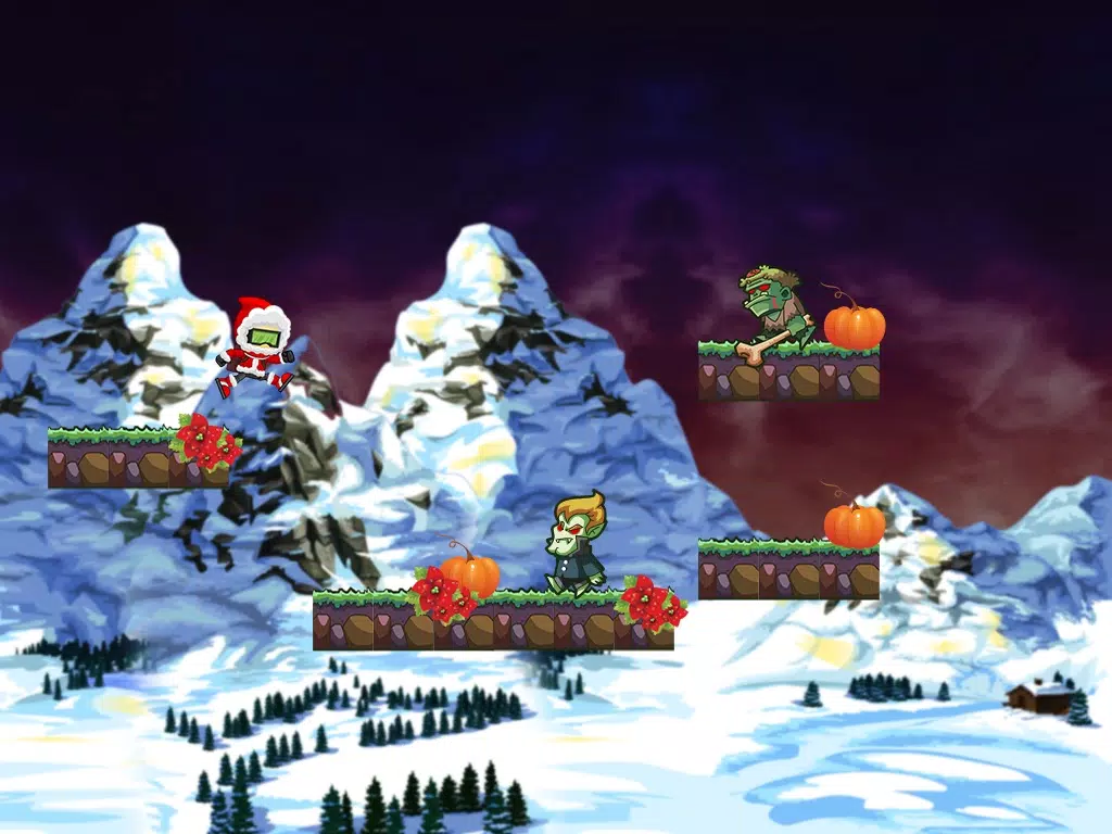 A Halloween for Christmas – Merry Xmas Snow Run iPad 應用截圖