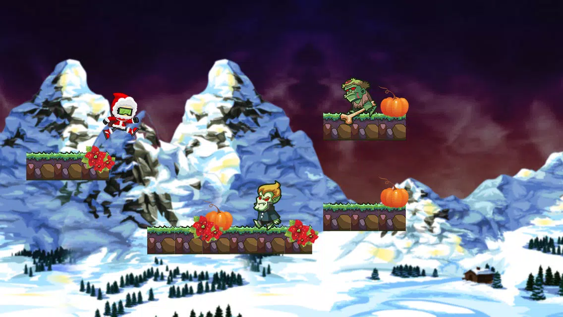 A Halloween for Christmas – Merry Xmas Snow Run應用截圖