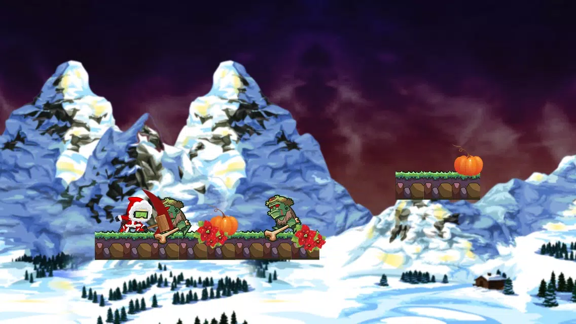 A Halloween for Christmas – Merry Xmas Snow Run應用截圖