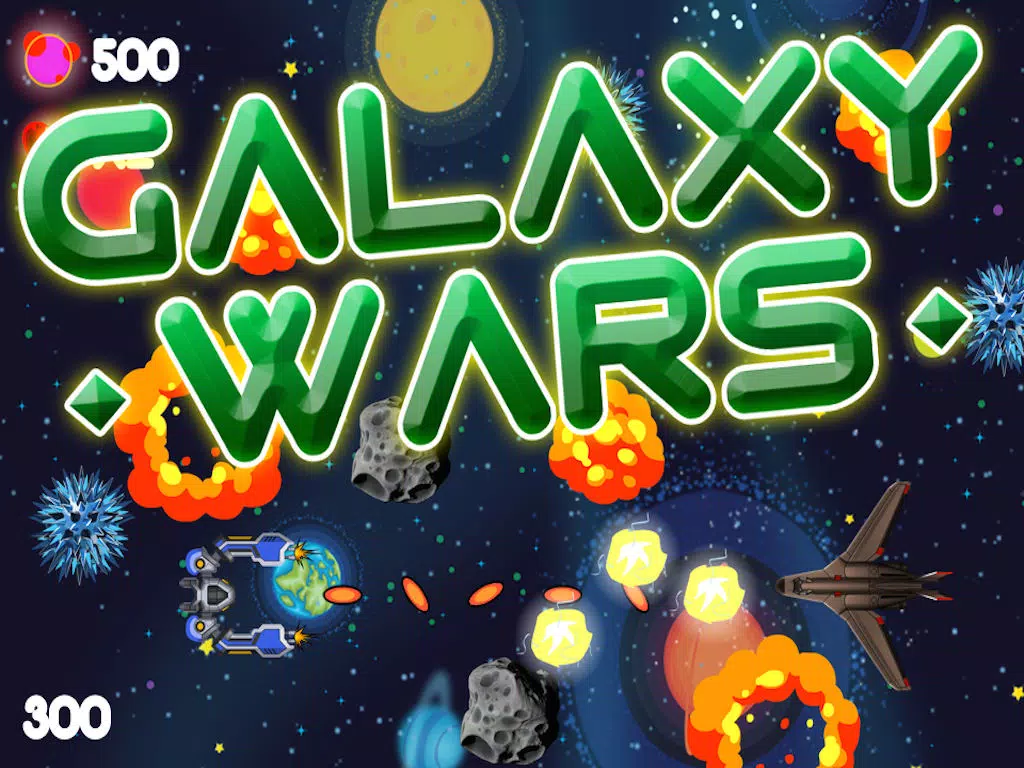 Galaxy Wars – Outer Space Aliens Star Shooter iPad  سکرین شاٹس