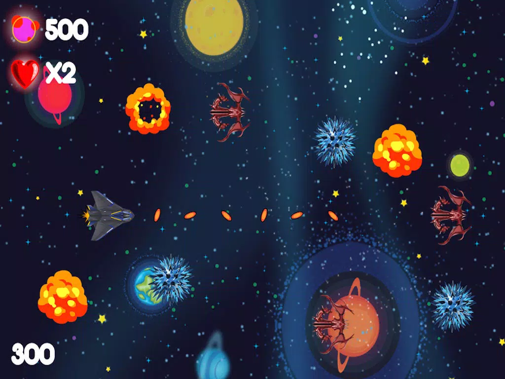 Galaxy Wars – Outer Space Aliens Star Shooter iPad  سکرین شاٹس