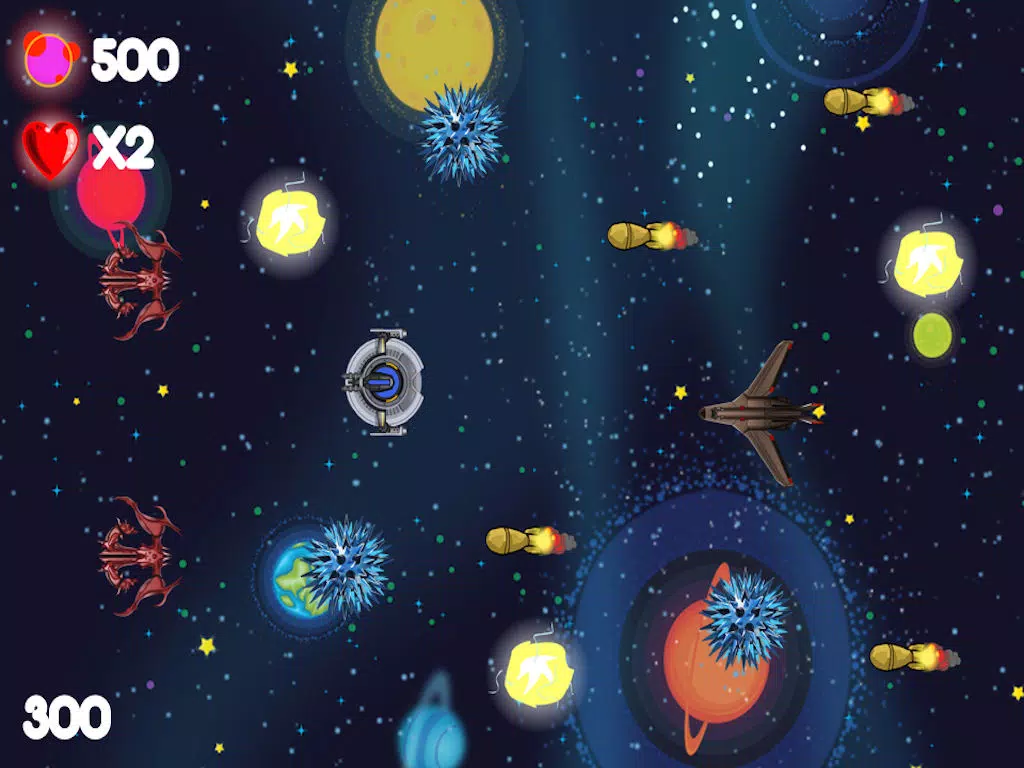 Galaxy Wars – Outer Space Aliens Star Shooter iPad  سکرین شاٹس