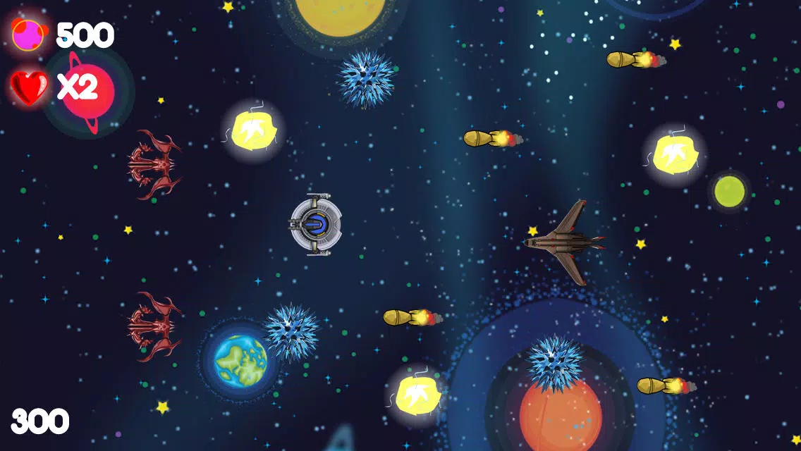 Galaxy Wars – Outer Space Aliens Star Shooter سکرین شاٹس