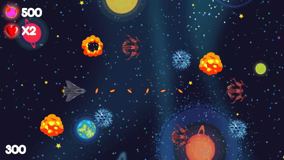 Galaxy Wars – Outer Space Aliens Star Shooter سکرین شاٹس