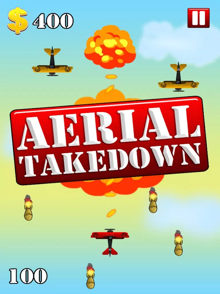 Aerial Takedown - World War Jet Fighting Game iPad  سکرین شاٹس