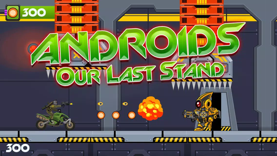 Tangkapan skrin Androids – Our Last Stand Against Robot Soldiers
