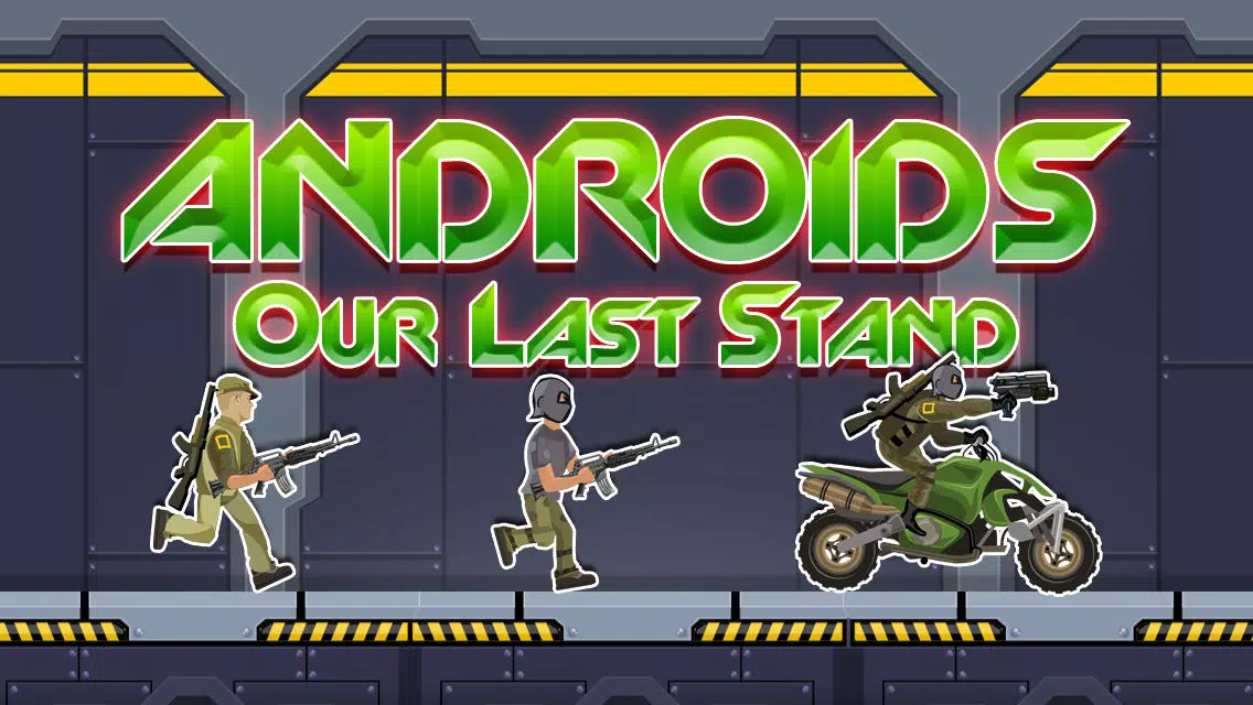 Tangkapan skrin Androids – Our Last Stand Against Robot Soldiers