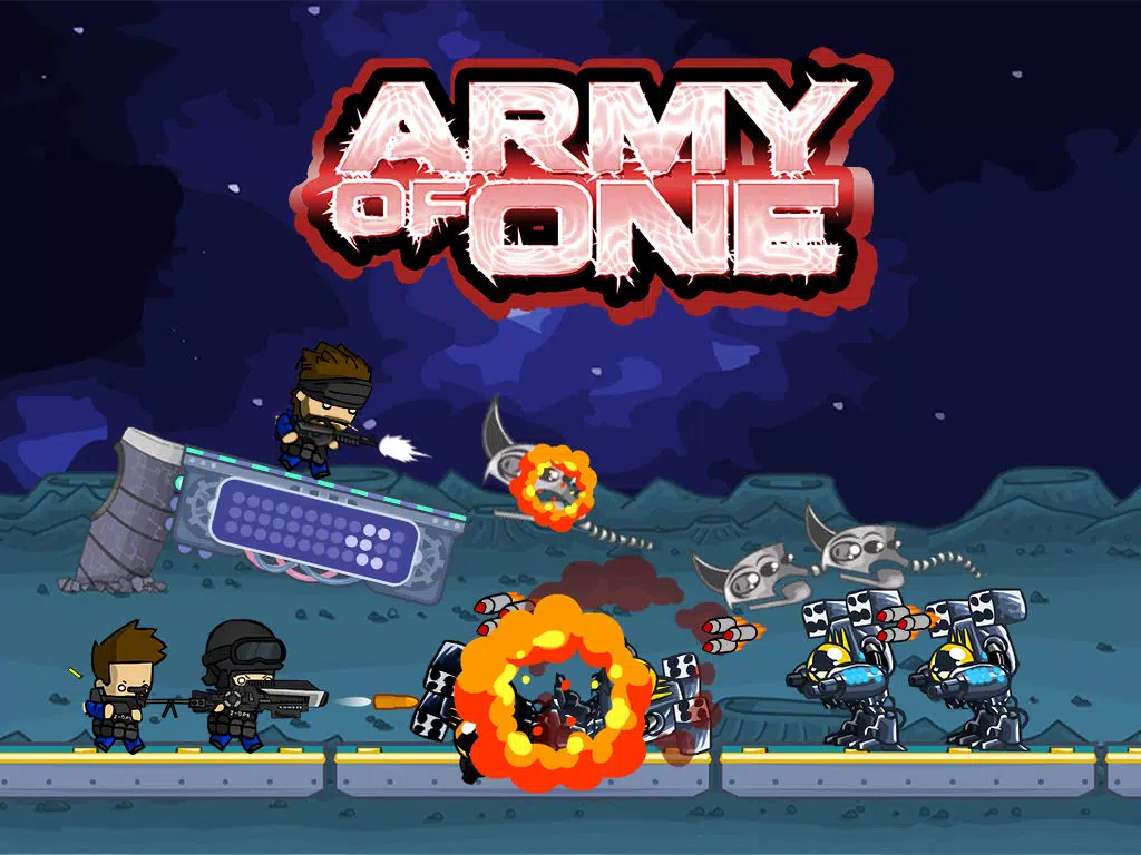 Army of One – Soldiers vs Aliens in a World of Battle iPad  স্ক্রিনশট