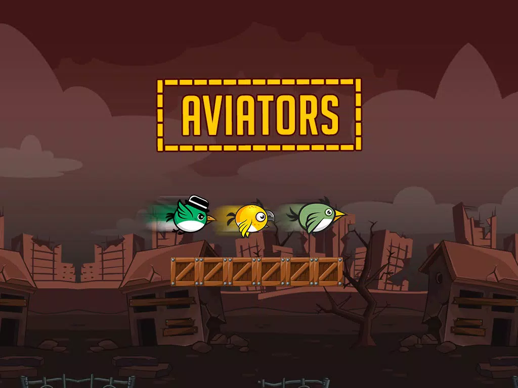 Aviators - Birds Flying Through the Land of Monsters iPad  Screenshots