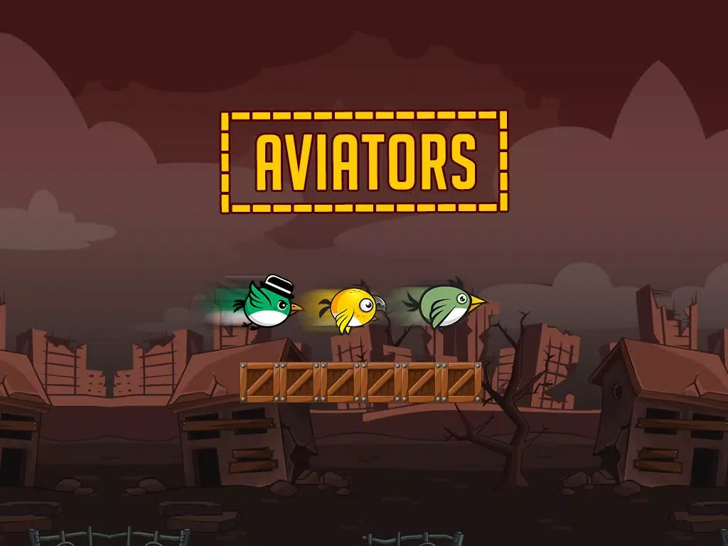 Aviators - Birds Flying Through the Land of Monsters iPad Screenshots