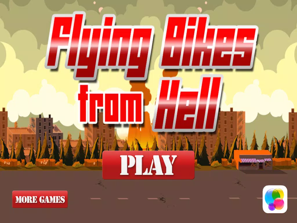 A Flying Bike from Hell – High Speed Motorcycle Adventure Race on the Streets of Danger iPad 应用截图