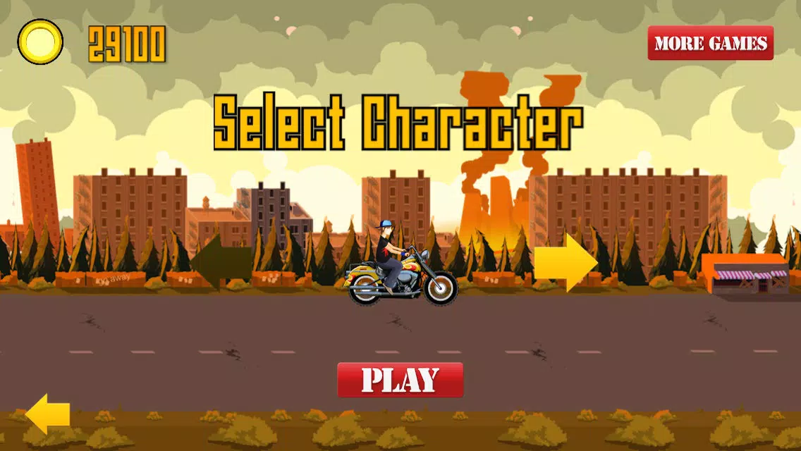 A Flying Bike from Hell – High Speed Motorcycle Adventure Race on the Streets of Danger应用截图