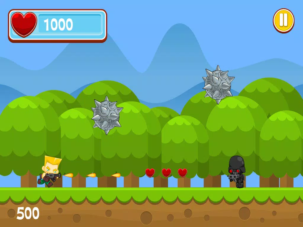Скриншоты A Jungle Fire Fight – Soldier Battle Jump & Run Fun iPad 
