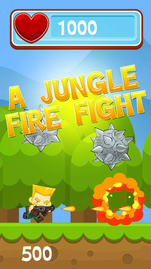 Скриншоты A Jungle Fire Fight – Soldier Battle Jump & Run Fun