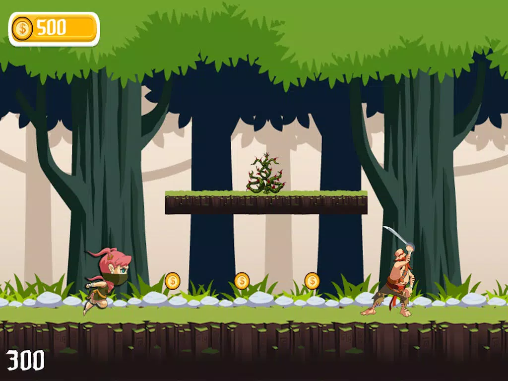 A Nina Warrior-s - Warriors Adventure in Ancient Japan iPad  스크린샷