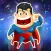 A super-hero in space – action jumping game from another galaxy with heroes