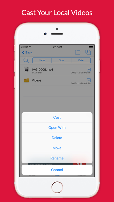Cast ThemAll- TV Cast Player App Screenshots
