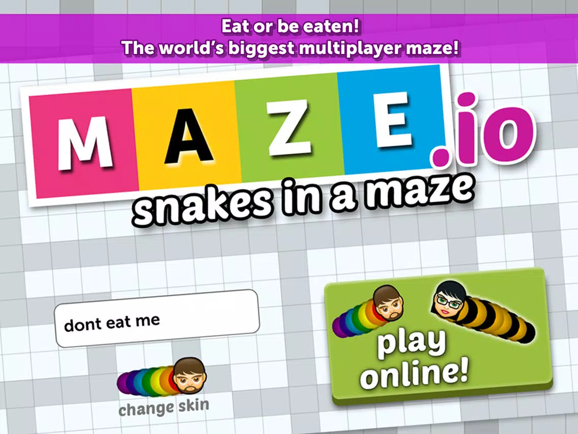 Maze.io - Snakes in a Maze!! iPad Screenshots