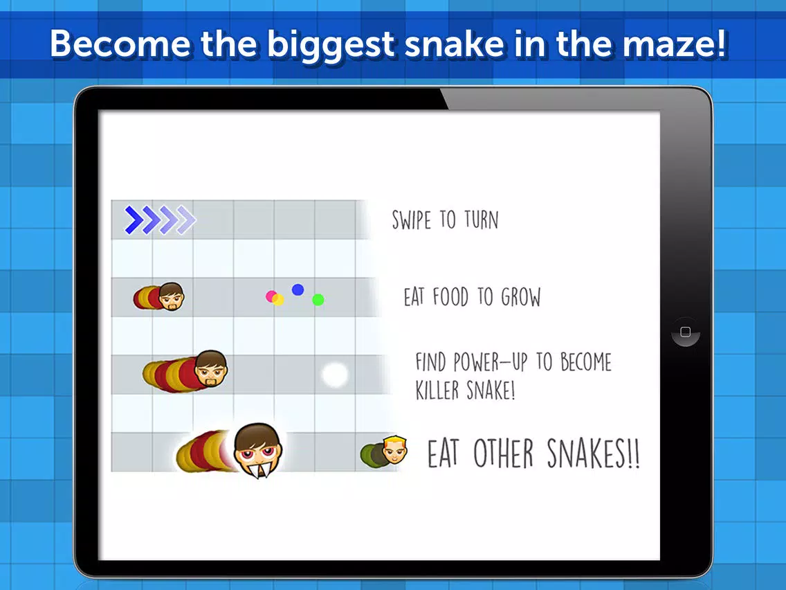 Maze.io - Snakes in a Maze!! iPad Screenshots